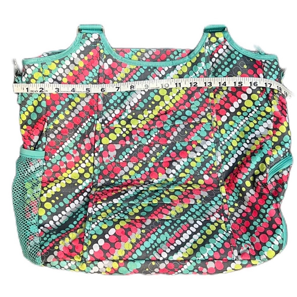 Thirty-One Multicolor Polka Dot All-Pro Tote - Picture 8 of 8